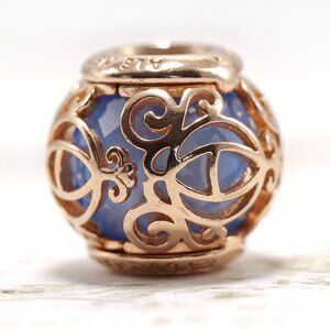 Pandora Charm Rose Cinderella Pumpkin Coach Disney Parks